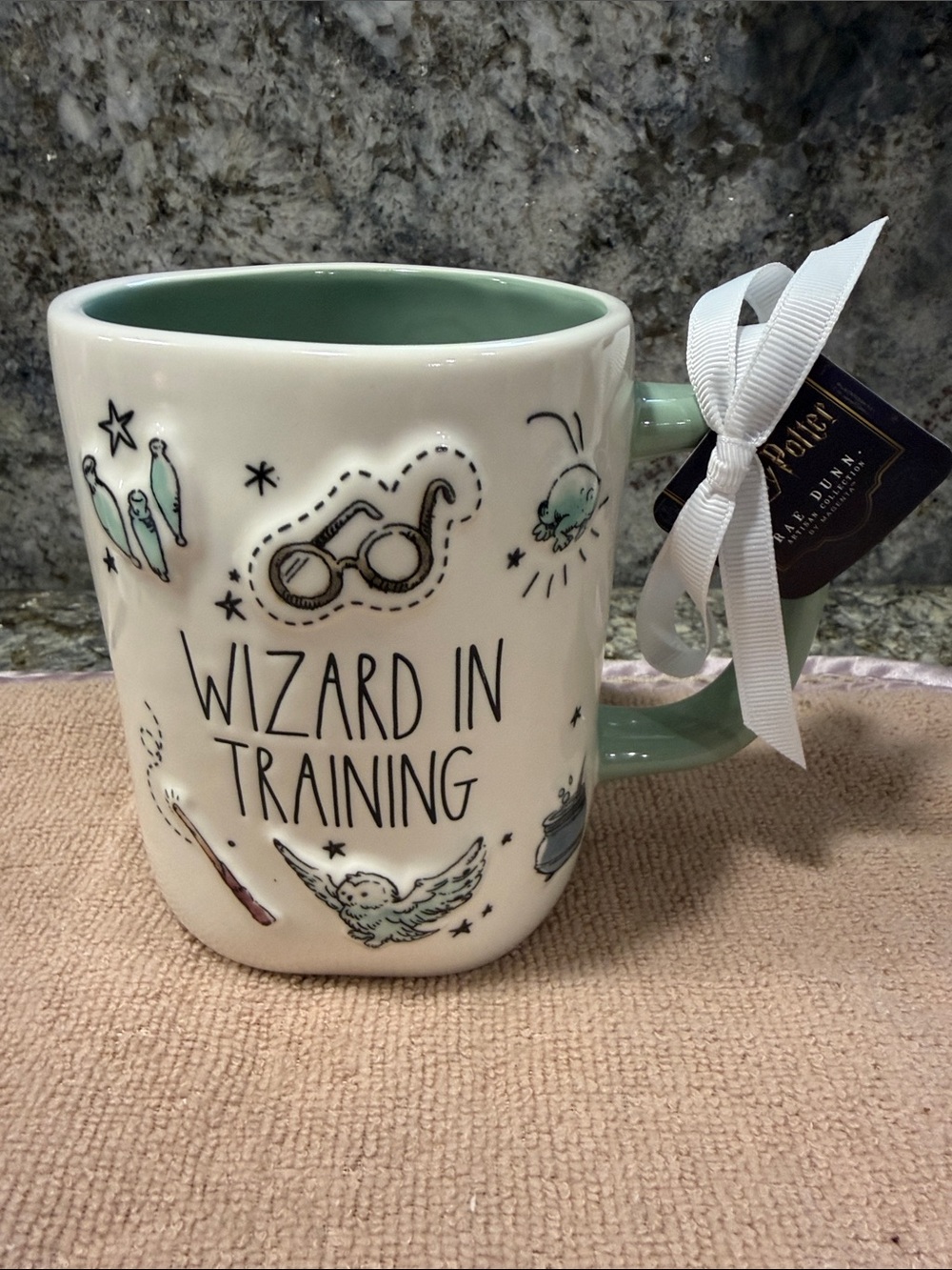 NWT Rae Dunn x Harry Potter “Wizard In Training” 16 oz Ceramic Mug